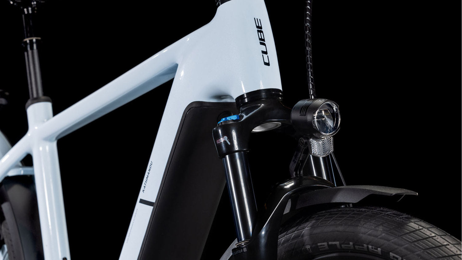Cube Kathmandu Hybrid ONE 600 polarwhite´n´black