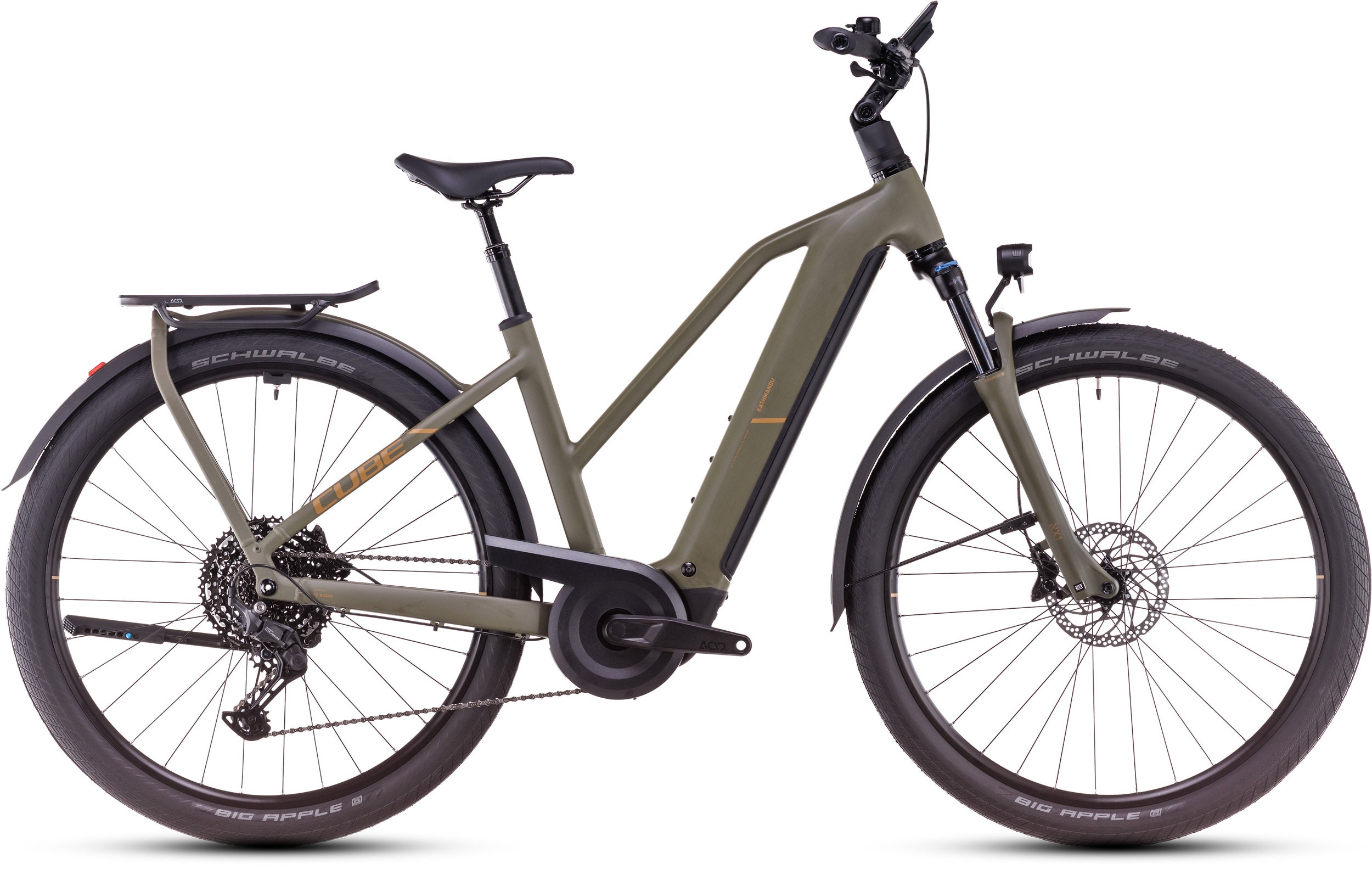 Cube Kathmandu Hybrid Pro 800 Lady dustyolive´n´gold