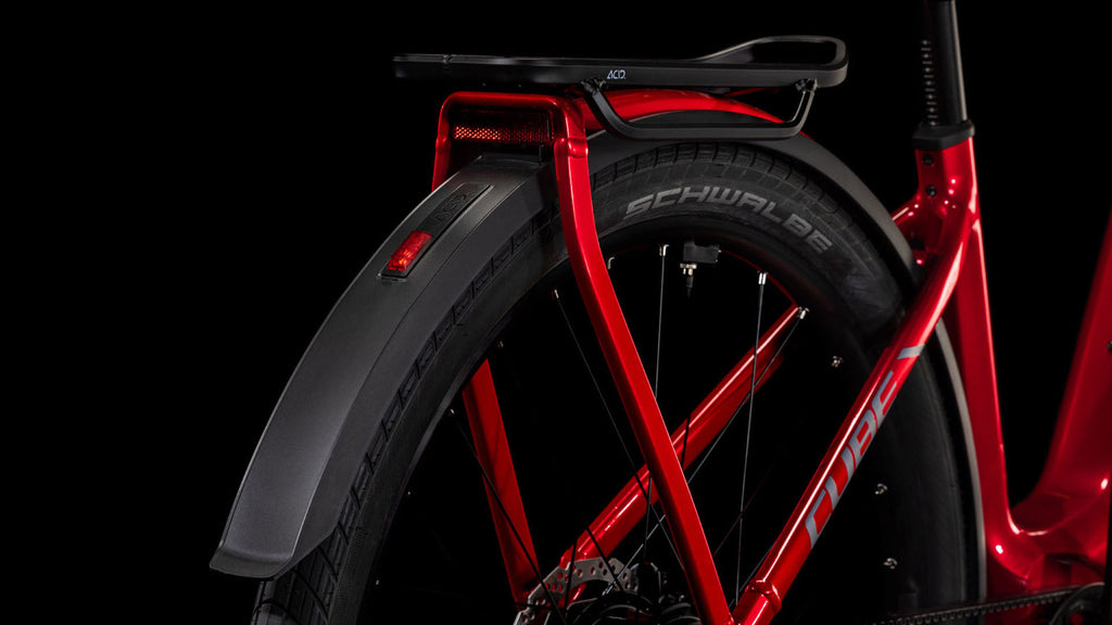 Cube Kathmandu Hybrid Comfort Pro 800 Easy Entry electricred