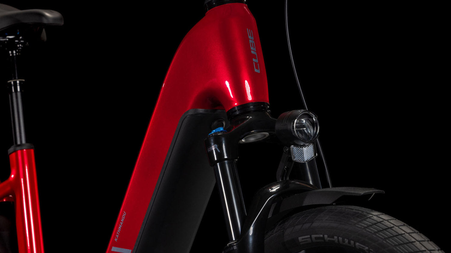 Cube Kathmandu Hybrid Comfort Pro 800 Easy Entry electricred