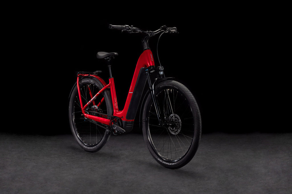 Cube Kathmandu Hybrid Comfort Pro 800 Easy Entry electricred