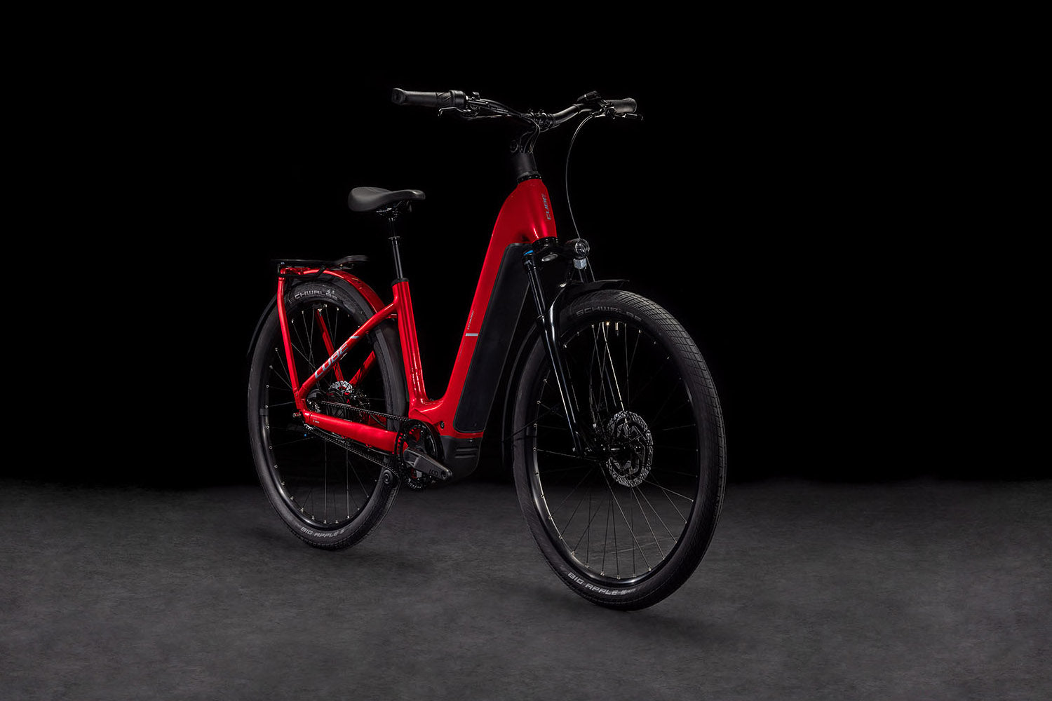 Cube Kathmandu Hybrid Comfort Pro 800 Easy Entry electricred