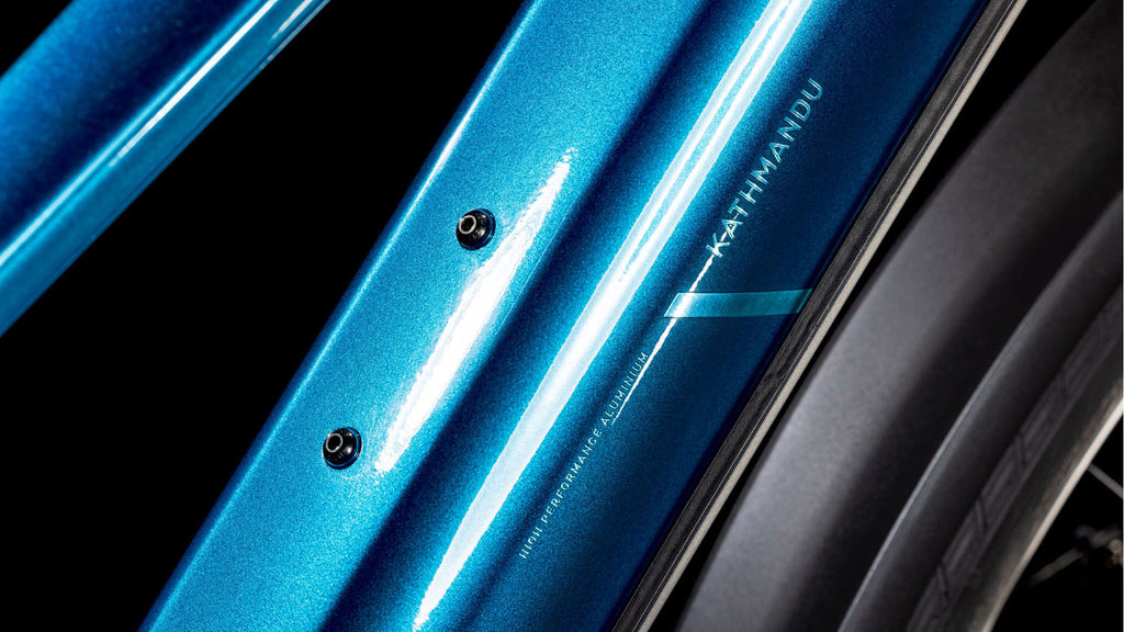 Cube Kathmandu Hybrid EX 800 Lady electricblue´n´chrome