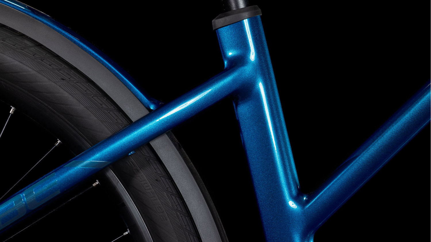 Cube Kathmandu Hybrid EX 800 Lady electricblue´n´chrome