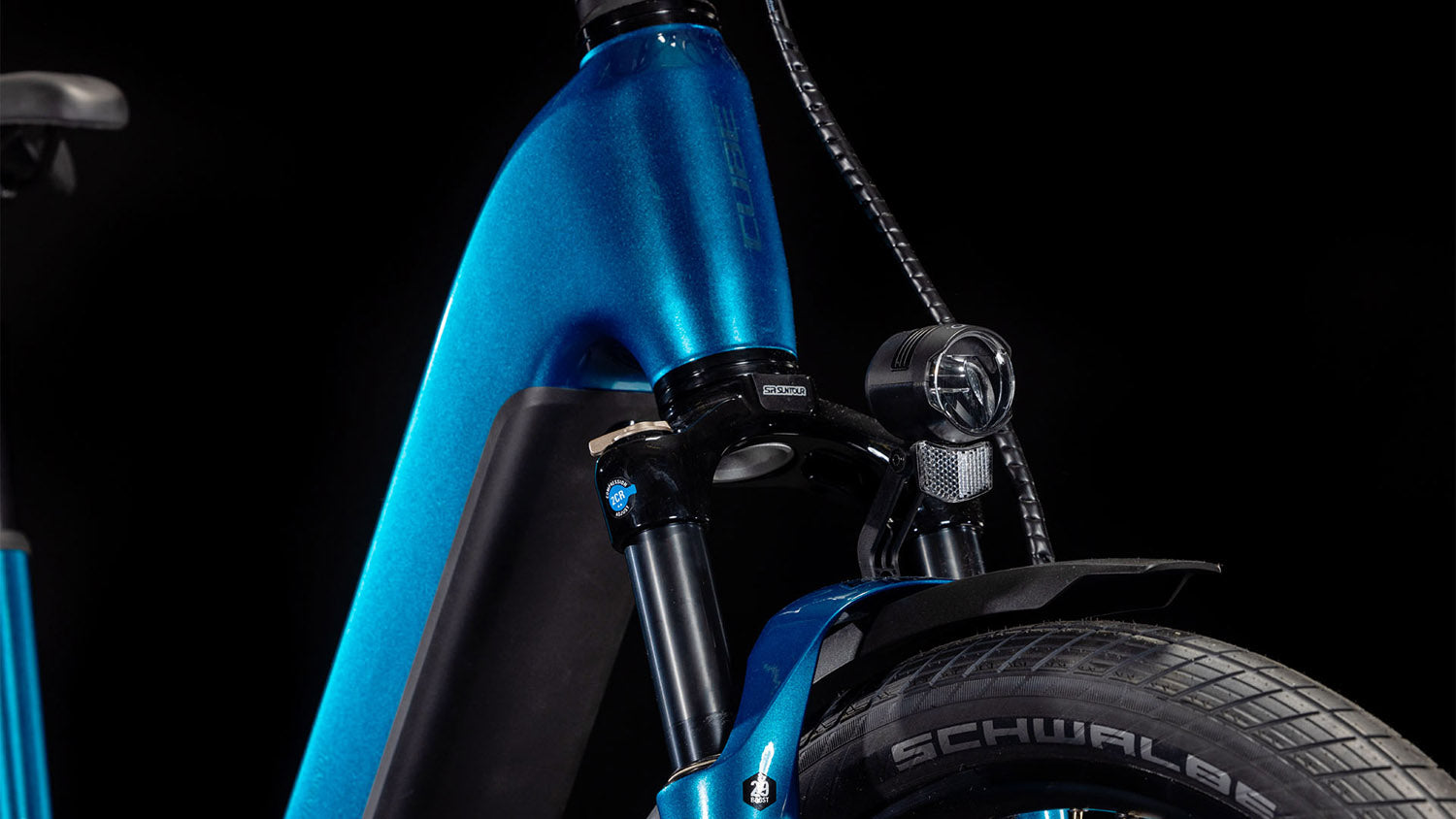 Cube Kathmandu Hybrid EX 800 Easy Entry electricblue´n´chrome