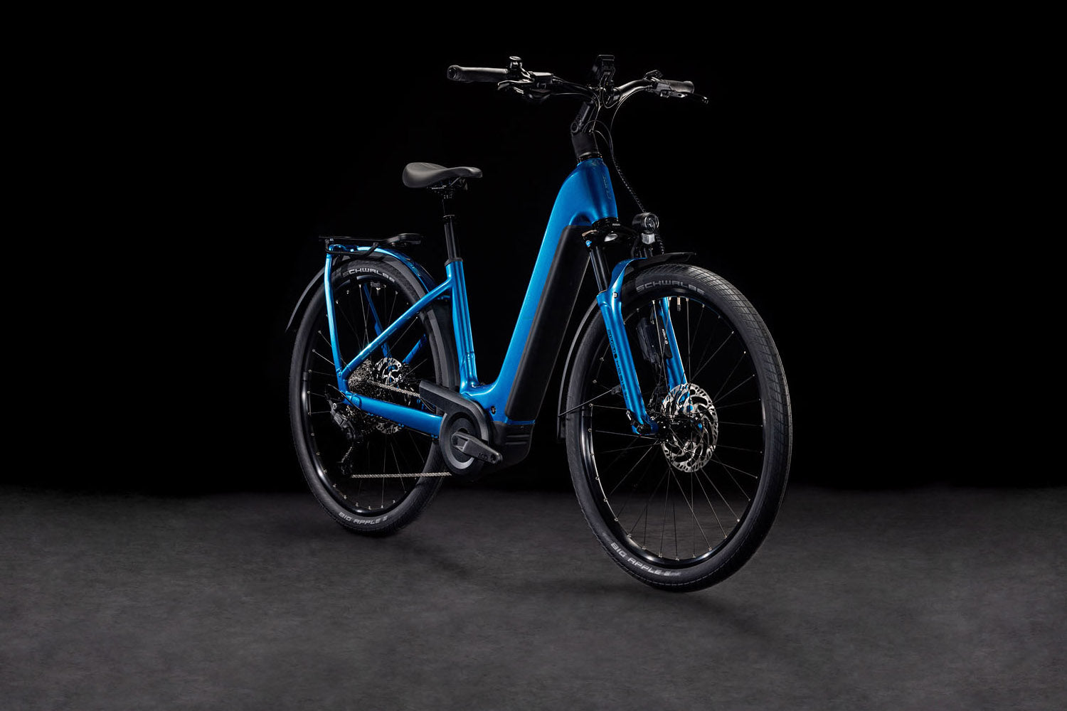 Cube Kathmandu Hybrid EX 800 Easy Entry electricblue´n´chrome