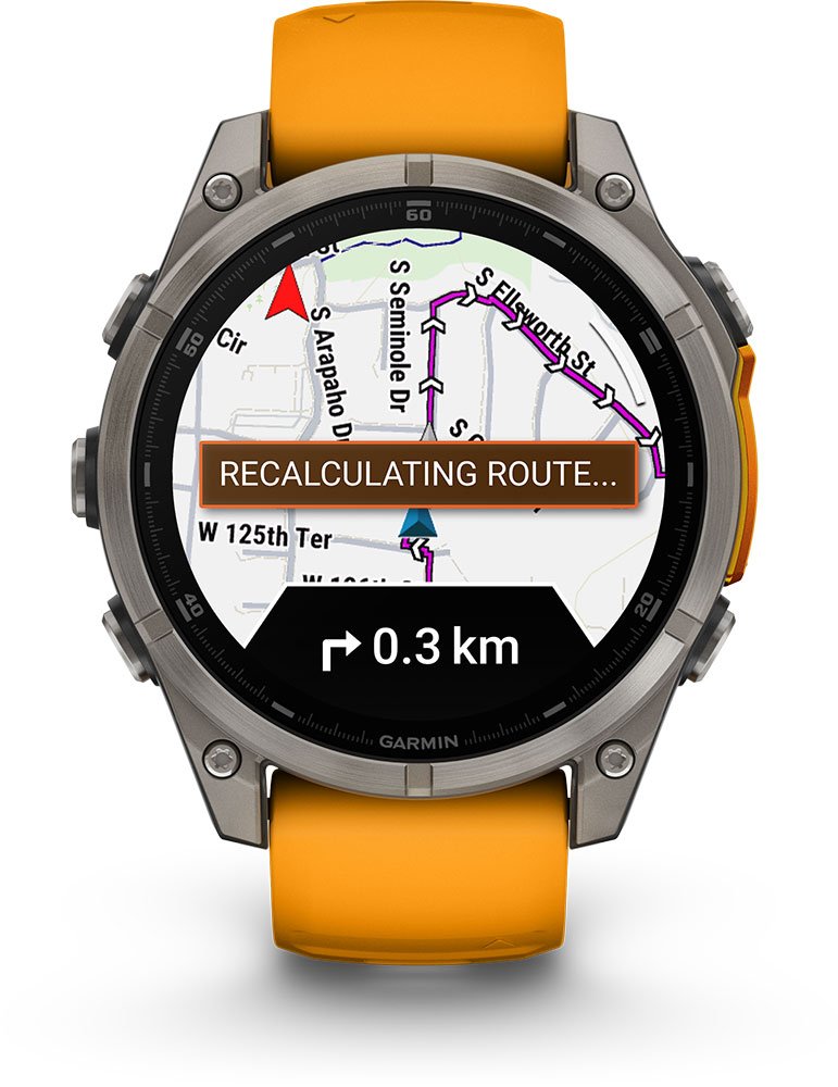 Garmin Fēnix® 8 – 47 mm AMOLED Sapphire – GPS Multisport
