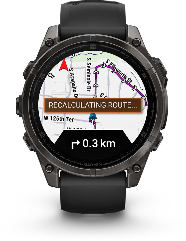 Garmin Fēnix® 8 – 47 mm AMOLED Sapphire – GPS Multisport