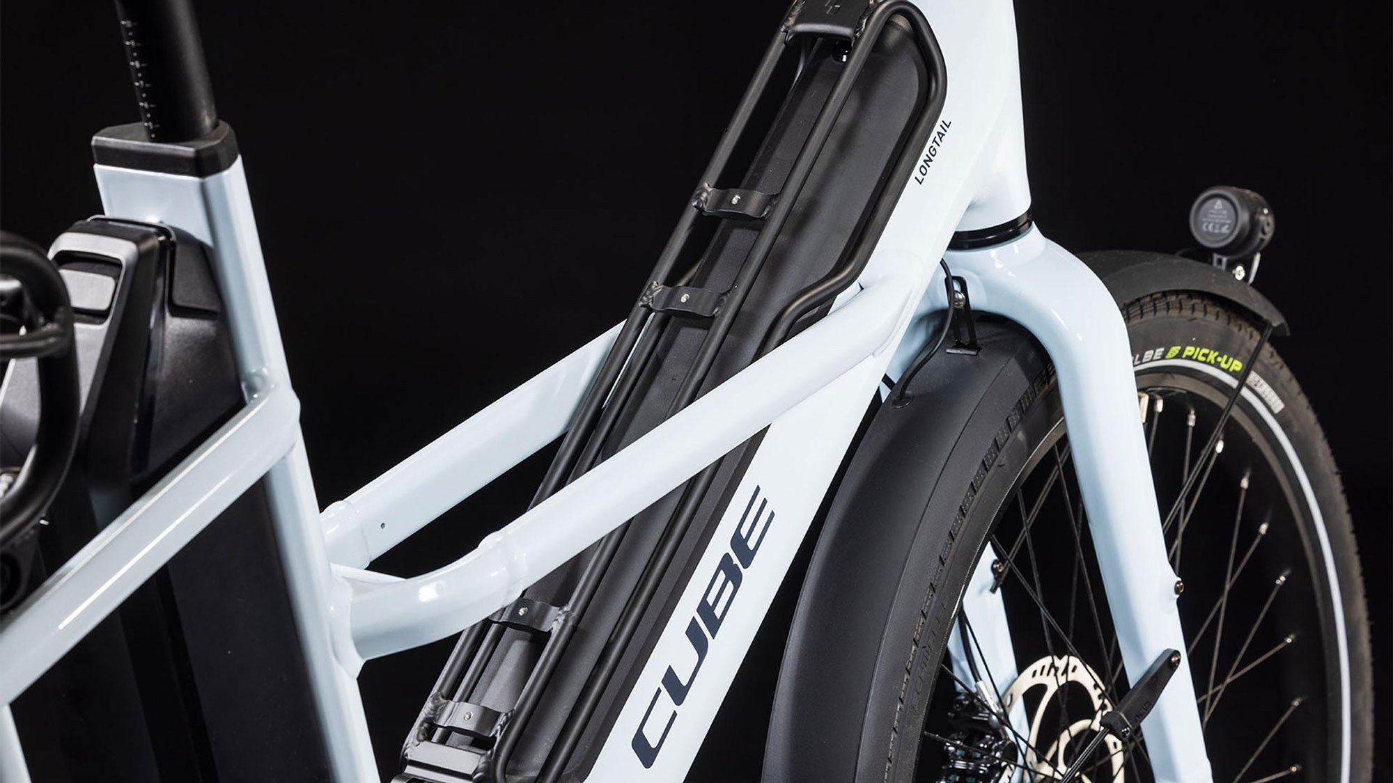 Cube Longtail Sport Hybrid 725 flashwhite´n´reflex
