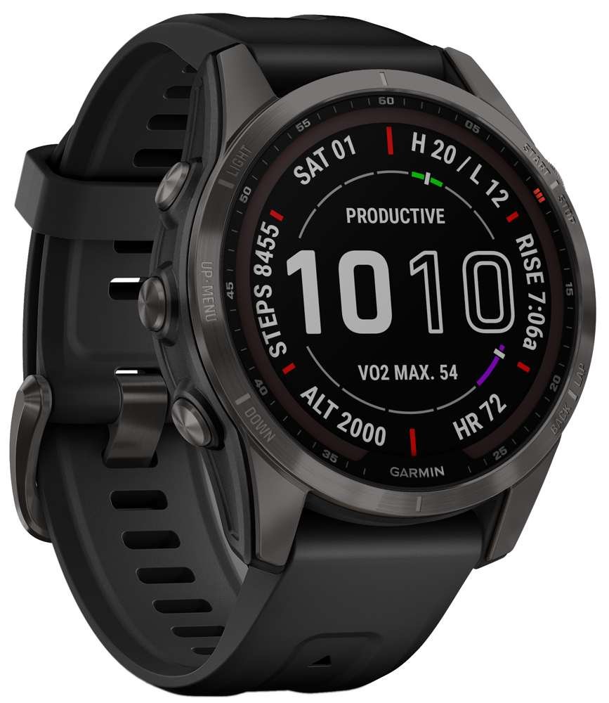Garmin Fenix 7S SAPPHIRE SOLAR – GPS Multisport Smartwatch