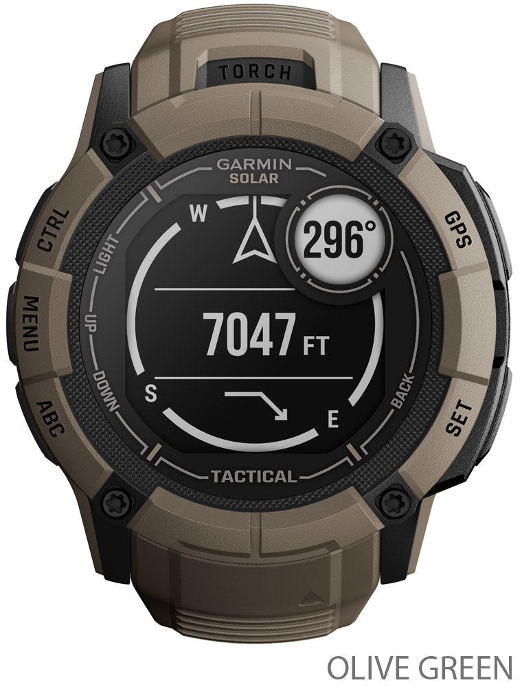 Garmin Instinct® 2X Solar Tactical Edition - GPS Multisport Smartwatch