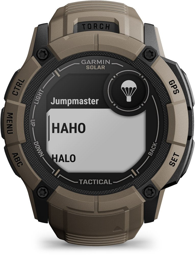 Garmin Instinct® 2X Solar Tactical Edition - GPS Multisport Smartwatch