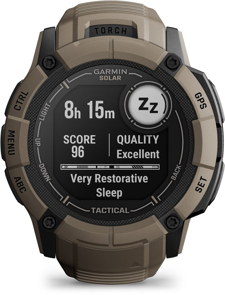 Garmin Instinct® 2X Solar Tactical Edition - GPS Multisport Smartwatch