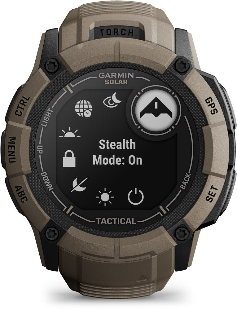 Garmin Instinct® 2X Solar Tactical Edition - GPS Multisport Smartwatch