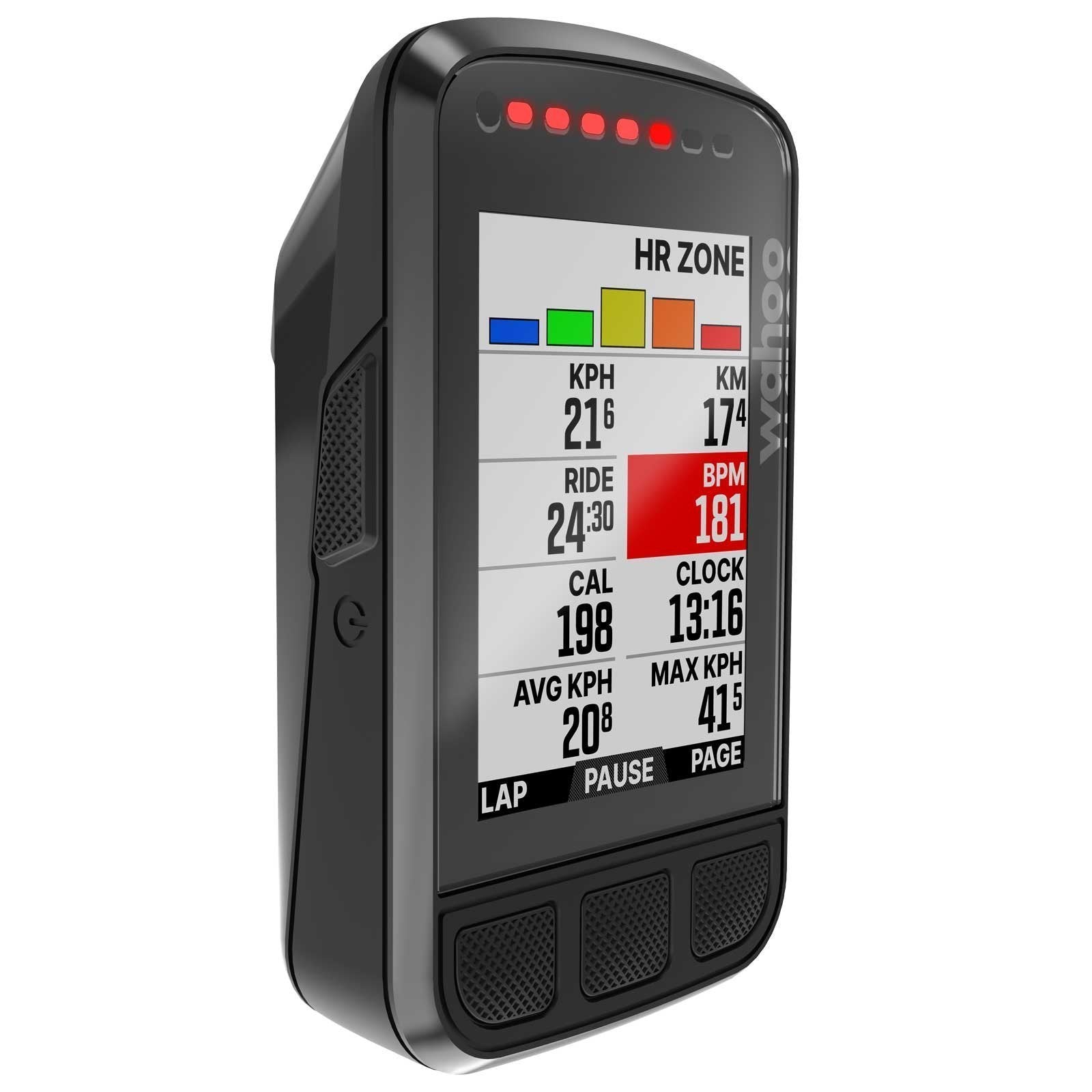 Wahoo ELEMNT BOLT 2.0 GPS Fahrradcomputer – schwarz