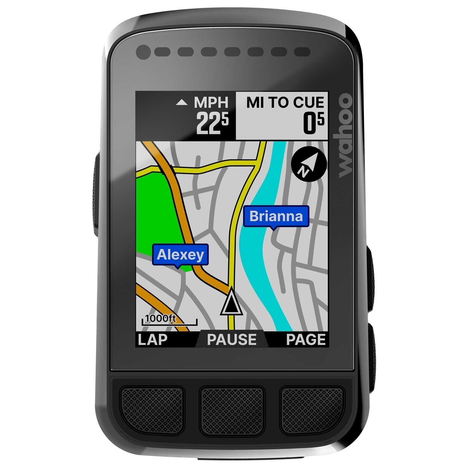 Wahoo ELEMNT BOLT 2.0 GPS Fahrradcomputer – schwarz