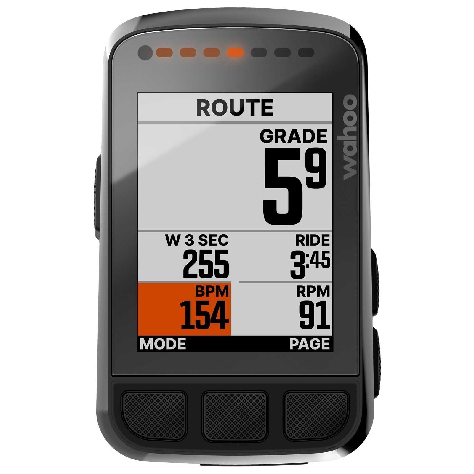 Wahoo ELEMNT BOLT 2.0 GPS Fahrradcomputer – schwarz